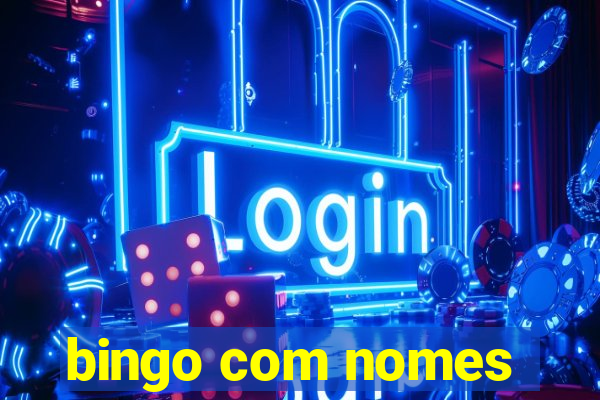 bingo com nomes